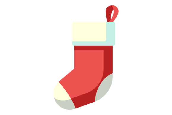 Download Christmas Sock Color Icon. Traditional G - Sock Collection